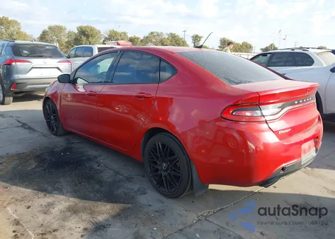 2014 Dodge Dart Sxt из США, поврежденный, VIN 1C3CDFBB9ED802196